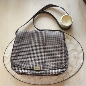 Lauren Ralph Lauren Glen Plaid Purse Bag EUC